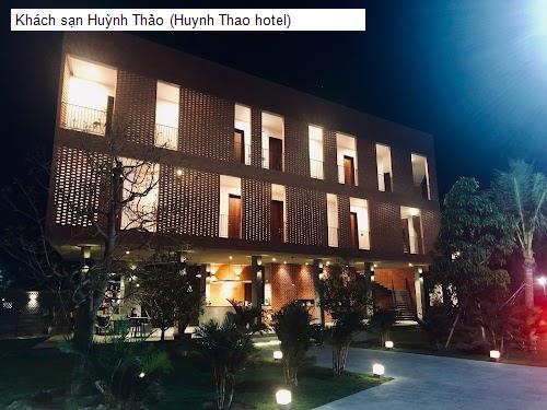 Ngoại thât Khách sạn Huỳnh Thảo (Huynh Thao hotel)