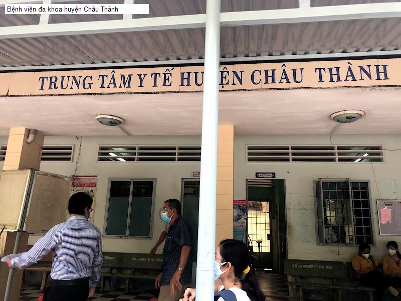 Bệnh viện đa khoa huyện Châu Thành