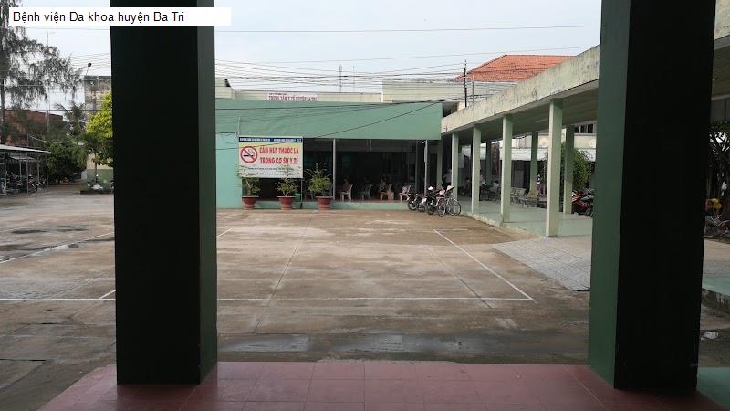 Bệnh viện Đa khoa huyện Ba Tri