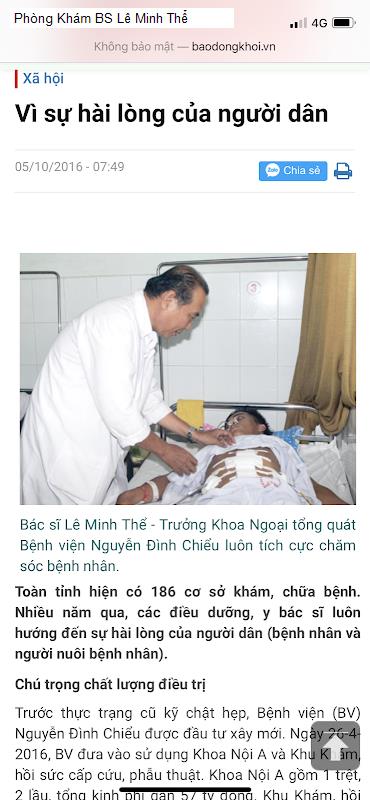 Phòng Khám BS Lê Minh Thể