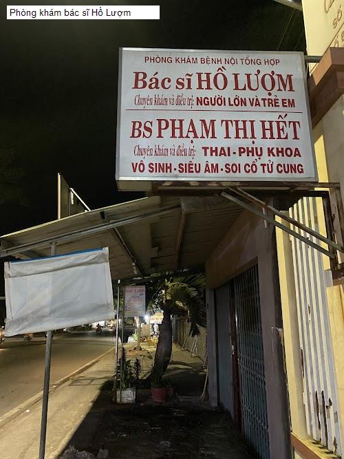 Phòng khám bác sĩ Hồ Lượm